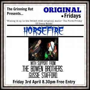 horsefire grinning rat 3rd of april